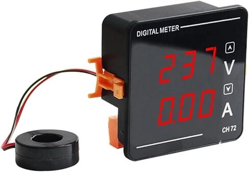 AC50-500V 0-120A Digital Display Voltage and Current Dual Vol Meter 1Pcs in Saudi Arabia
