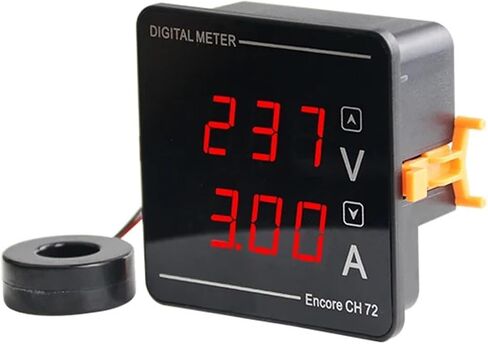 AC50-500V 0-120A Digital Display Voltage and Current Dual Vol Meter 1Pcs in Saudi Arabia