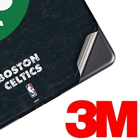 Skinit Decal Tablet Skin Compatible with iPad Air 13in M2 (2024) - Officially Licensed NBA Boston Celtics Black Secondary Logo Design in Saudi Arabia