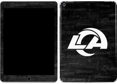 Skinit Decal Tablet Skin Compatible with iPad Air 2 - Officially Licensed NFL Los Angeles Rams Black & White Design in Saudi Arabia