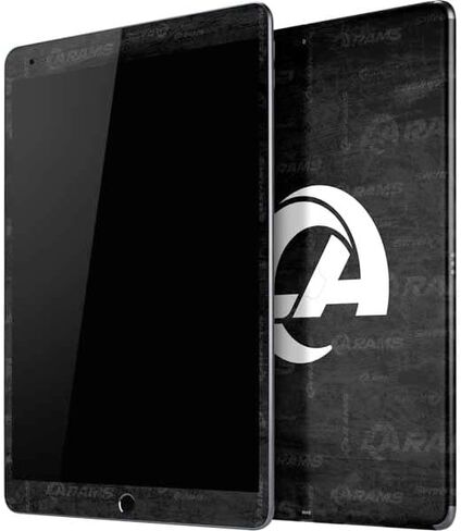 Skinit Decal Tablet Skin Compatible with iPad Air 2 - Officially Licensed NFL Los Angeles Rams Black & White Design in Saudi Arabia