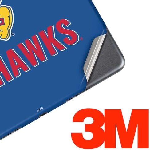 Skinit Skinit Tablet Skin Compatible مع Ipad Air 13in M2 (2024) - تصميم التميمة بجامعة Kansas Jayhawks المرخصة رسميًا in Saudi Arabia