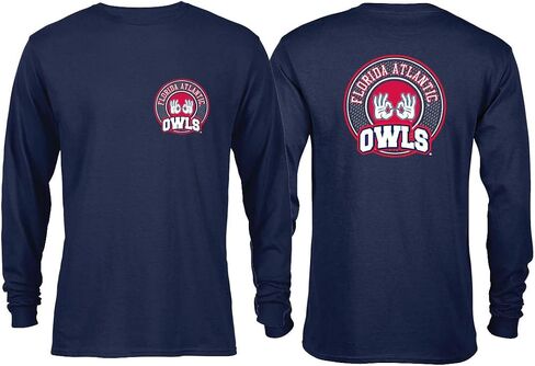 NCAA College Hand Sign Great Seal Long Sleeve T-Shirt in Saudi Arabia