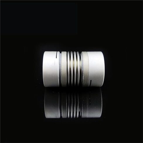 D20L32 Bellows Coupling D20L32 3/4/5/6/6.35/8mm CNC Aluminum Alloy for Stepping Motor 3D Printer CNC Engraving Machine 1Pcs(6.35X6.35) in Saudi Arabia