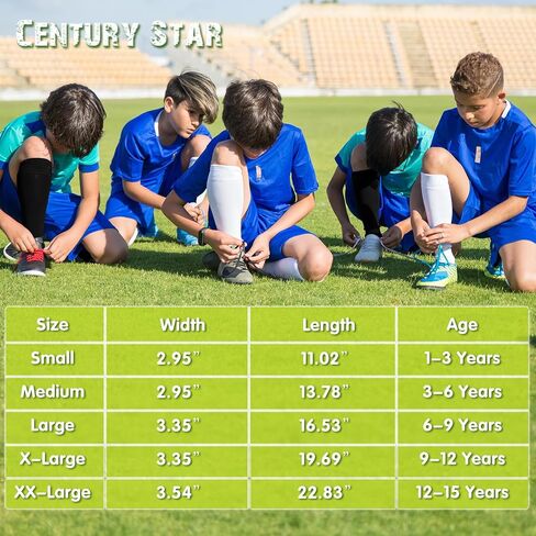 Century Star Kids Soccer Socks Softball Baseball Sock Toddler Youth Knee High Socks Cotton Cotton Atheletic in Saudi Arabia