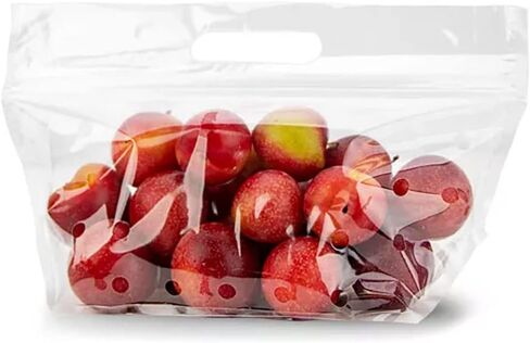 Fantapak Produce Bag 10 × 6.5-2mil - Zip Closure - Vented | 500/حالة in Saudi Arabia