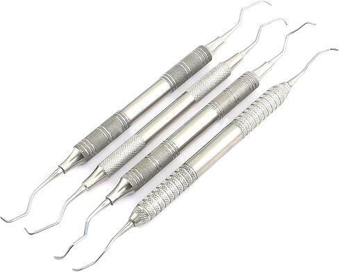 AA PRO 4 PCS Dental PERIODONTAL Professional Gracey CURETTES 3/4, 5/6, 11/12, 13/14 Instruments A+ Quality in Saudi Arabia