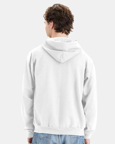 Hanes Ultimate Cotton Full-Zip Hoodie Sweatshirt F280-Usisex ثقيل الوزن 90/10 من القطن بولي ، ملصق عنق خالي من العلامة in Saudi Arabia