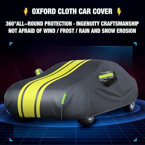 Car Covers, for Mercedes Benz C-Class Sedan C180 / C200 / C220d / C300 / C300d Limousine | Avantgarde / AMG Line 4MATIC Saloon All Weather Outdoor Indoor Waterproof UV Resistant Dustproof Windproof in Saudi Arabia