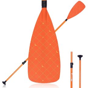 Freein 3-Piece Adjustable & Floating SUP Paddle - Fiberglass Shaft, Nylon Blade (71-83") in Kuwait