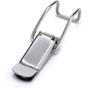 J115B Mild Steel Cabinet Boxes Hasp Lock 74 * 20 Spring Loaded Latch Catch Toggle Locks for Sliding Door Window Hardware 4Pcs in Saudi Arabia