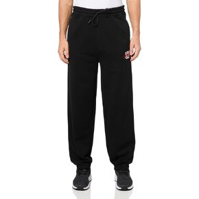 Hugo Men Script Stack Logo Cotton Cotton Pants in Kuwait