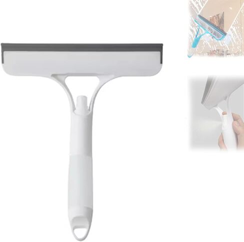 3 في 1 ممسحة الرش ، 3 في 1 مكشطة تنظيف النوافذ ، ممسحة النافذة مع البخاخ للزجاج والأرضيات والبلاط ، إلخ (أبيض) in Kuwait