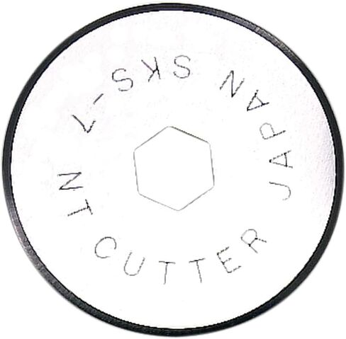 NT Cutter 28mm Rotary Blades for Rotary Cutter and Large Fabric Circle Cutter, 2-Blade/Pack, 1 Pack (BR-28P) in Kuwait