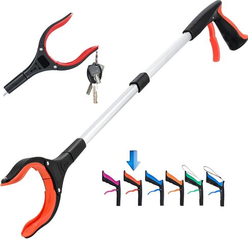 Grabber Reacher Tool Reacher Grabber Tool Crospers for Seniors Grabber Grabber Tool (Purple) in Saudi Arabia