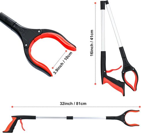 Grabber Reacher Tool Reacher Grabber Tool Crospers for Seniors Grabber Grabber Tool (Purple) in Saudi Arabia