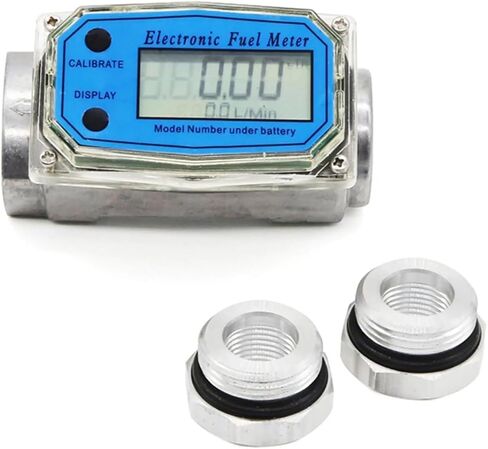2 inch High-Precision Turbine Flowmeter Aluminum Alloy Electronic Digital Display for Water Diesel and Gasoline in Saudi Arabia