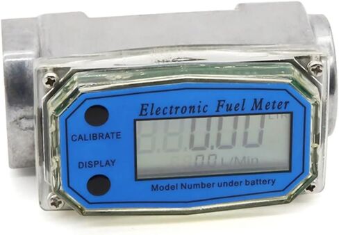 2 inch High-Precision Turbine Flowmeter Aluminum Alloy Electronic Digital Display for Water Diesel and Gasoline in Saudi Arabia