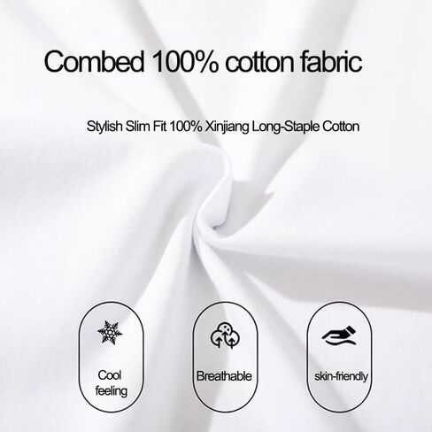 Undershirts for Men & Women, Cotton Soft Tank Tops, Stretchy and Breathable Sleeveless Shirts, White in Saudi Arabia
