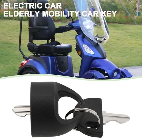 2 مجموعات من البديل Mobility Scooter Key Scooter Accessory K2801M K2305M متوافق مع Pride Mobility Scooter Black in Saudi Arabia