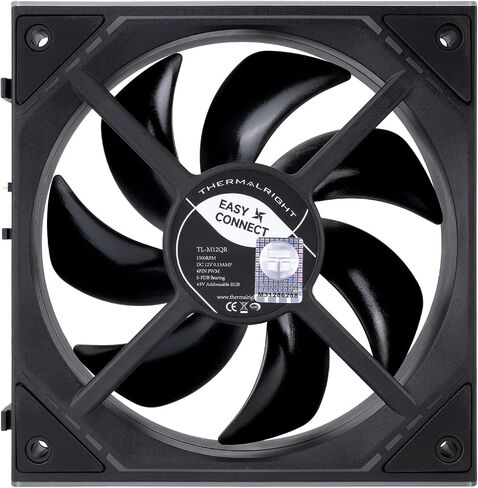 Thermalright TL-M12QRW Case Fan-120mm Quiet,Wireless Splicing Building Block CPU Fan Reverse,Infinity Mirror ARGB Lighting Effects,New Power Chip Module Simplifies Wiring Management|1500RPM in Saudi Arabia