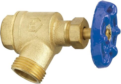 HomeWerks VGRBNOB5B VGR-BNO-B5B Garden Valve ، 1 بوصة. مع أنف بنت ، خيط أنثى ، نحاس in Saudi Arabia