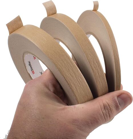StewMac Brown Binding Tape - Set of 3 Sizes (1/4", 1/2" and 3/4" Widths) in Saudi Arabia