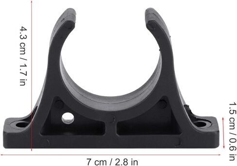Kayak Paddle Holder Plastic Paddle Oar Holder Clips Paddle Keeper for Kayaks Canoes Rowing Boats 7 * 1.5 * 4.3cm in Saudi Arabia