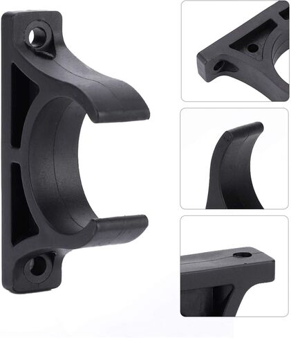 Kayak Paddle Holder Plastic Paddle Oar Holder Clips Paddle Keeper for Kayaks Canoes Rowing Boats 7 * 1.5 * 4.3cm in Saudi Arabia