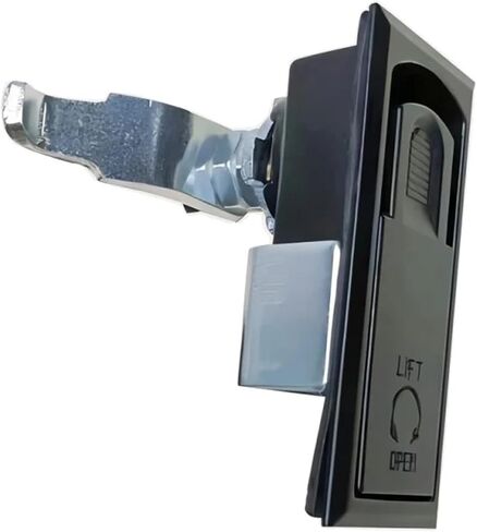 MS726-1 Zinc Alloy Plane BIack Cabinet Lock Industrial Distribution Box Mailbox Flat Cabinet Locks Adjustable Compression Lock 1Pcs(4pcs-Zinc-1) in Saudi Arabia