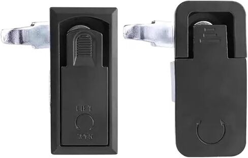 MS726-1 Zinc Alloy Plane BIack Cabinet Lock Industrial Distribution Box Mailbox Flat Cabinet Locks Adjustable Compression Lock 1Pcs(4pcs-Zinc-1) in Saudi Arabia