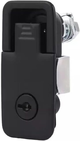 MS726-1 Zinc Alloy Plane BIack Cabinet Lock Industrial Distribution Box Mailbox Flat Cabinet Locks Adjustable Compression Lock 1Pcs(4pcs-Zinc-1) in Saudi Arabia