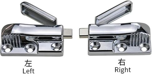 قفل مع Spring Press Press Accoundable Building Windows Windows Industrial Locks 1PCs (Chrome Flash R) in Saudi Arabia