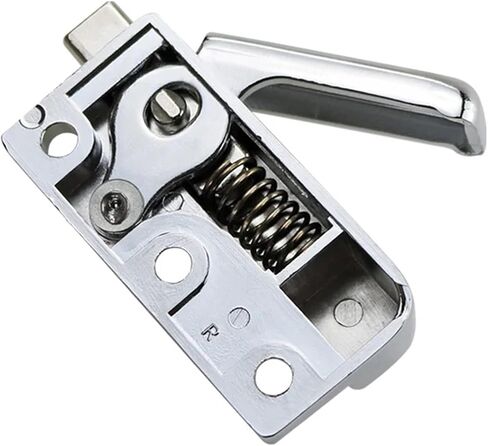 قفل مع Spring Press Press Accoundable Building Windows Windows Industrial Locks 1PCs (Chrome Flash R) in Saudi Arabia