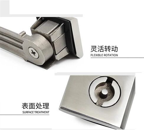 Square Stainless Steel Distribution Box Cabinet Door Lock MS813 Electric Cabinet Switch Electric Appliance Control Cabinet Lock 1Pcs(Stainless Steel Lock) in Saudi Arabia