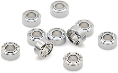 10PCS Stainless Steel SMR63ZZ Bearing 3x6x2.5 mm ABEC-7 Ball Bearings in Saudi Arabia