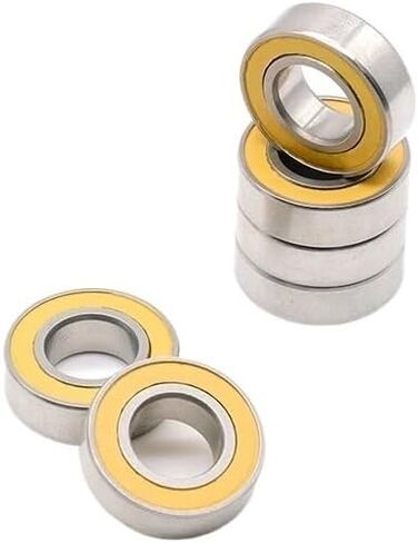 10Pcs S 688-2RS ABEC7 8x16x5 Stainless Steel Hybrid Ceramic Ball Bearing Without Grease Fast Turning in Saudi Arabia