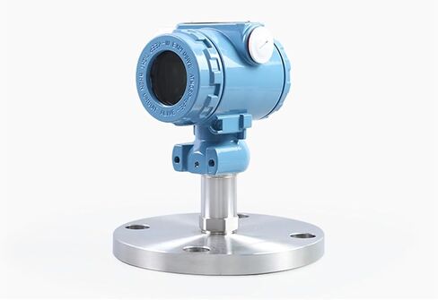 Single Flange Pressure Transmitter Flat Membrane 4-20ma DN10 Dn15 Explosion Proof Pressure Sensor(DN80,0-0.16Mpa) in Saudi Arabia