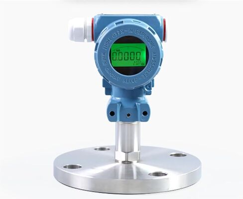Single Flange Pressure Transmitter Flat Membrane 4-20ma DN10 Dn15 Explosion Proof Pressure Sensor(DN80,0-0.16Mpa) in Saudi Arabia