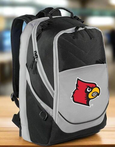حقائب Louisville Cardinals Backnals Red University University Louisville Laptop Computer Pags (Black & Gray) in Saudi Arabia