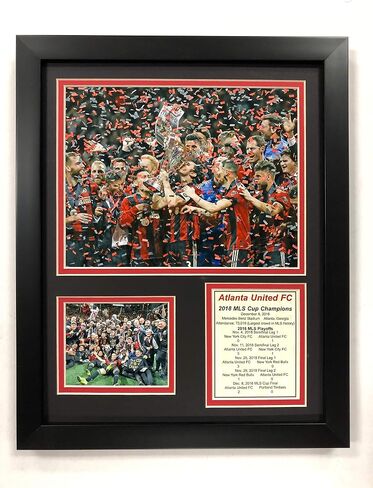 Legends Never Die Atlanta United FC - 2018 MLS Cup Champions - Framed 12"x15" Double Matted Photos in Saudi Arabia