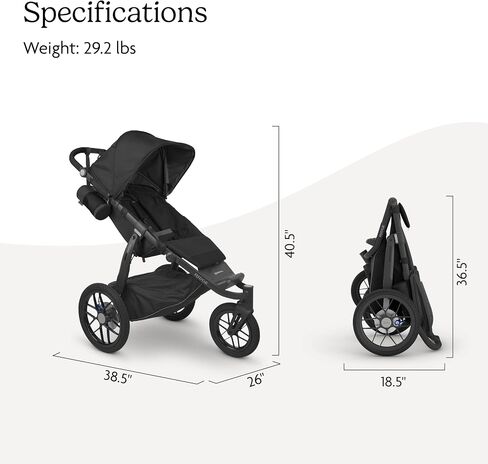 Ridge Stroller - Jake (Charcoal/Carbon) in Saudi Arabia