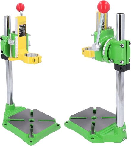 WALFRONT Heavy Duty Drill Press Stand with Versatile Design Precise Drilling and Adjustable Settings Suitable for 38-43mm Drilling Machine in Saudi Arabia