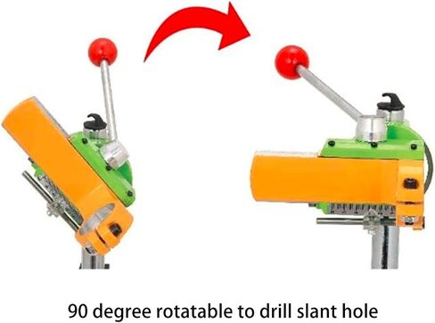 WALFRONT Heavy Duty Drill Press Stand with Versatile Design Precise Drilling and Adjustable Settings Suitable for 38-43mm Drilling Machine in Saudi Arabia