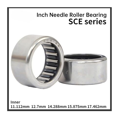 5PCS Inch Needle Roller Bearing Inner Diameter 4.762 6.35 7.938 9.525MM SCE36 44 45 55 57 59 65 66 67 68 69 610 in Kuwait