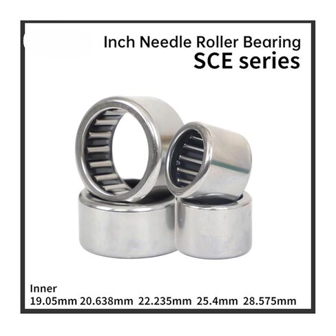 5PCS Inch Needle Roller Bearing Inner Diameter 4.762 6.35 7.938 9.525MM SCE36 44 45 55 57 59 65 66 67 68 69 610 in Kuwait