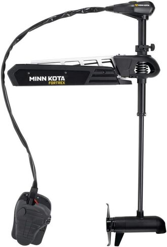 Minn Kota Fortrex Bow-Mount Trolling Motor مع Sonar Dual Spectrum Chirp ، 80 رطلاً. دفع ، 45 بوصة. رمح ، المياه العذبة in Kuwait