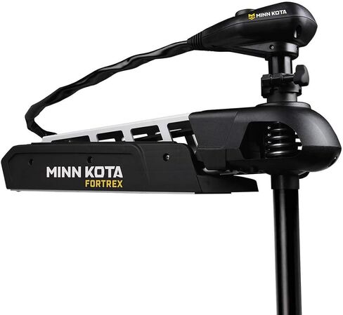 Minn Kota Fortrex Bow-Mount Trolling Motor مع Sonar Dual Spectrum Chirp ، 80 رطلاً. دفع ، 45 بوصة. رمح ، المياه العذبة in Kuwait