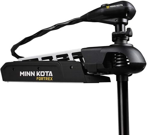 Minn Kota Fortrex Bow-Mount Electric Trolling Motor with Dual Spectrum Chirp Sonar, 80 Lb. Thrust, 45 in. Shaft, Freshwater in Kuwait