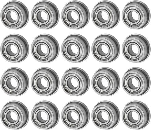 20 عبوة F683ZZ محمل كرة محفور ، 3 مم × 7 مم × 3 مم مزدوج المعادن محمية Z1 Chrome (GCR15) محامل مزق شفة الصلب لآلات العجلات/الطابعة/الفاكس/أدوات الطاقة in Kuwait